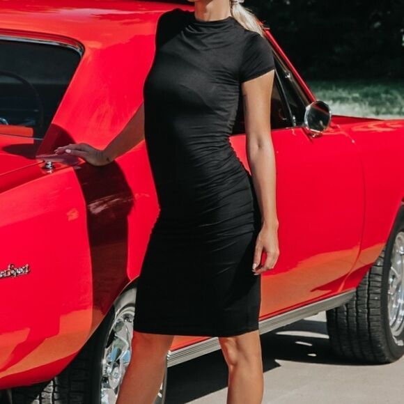 Jersey ‎ Midi  Dress - Picture 4 of 16